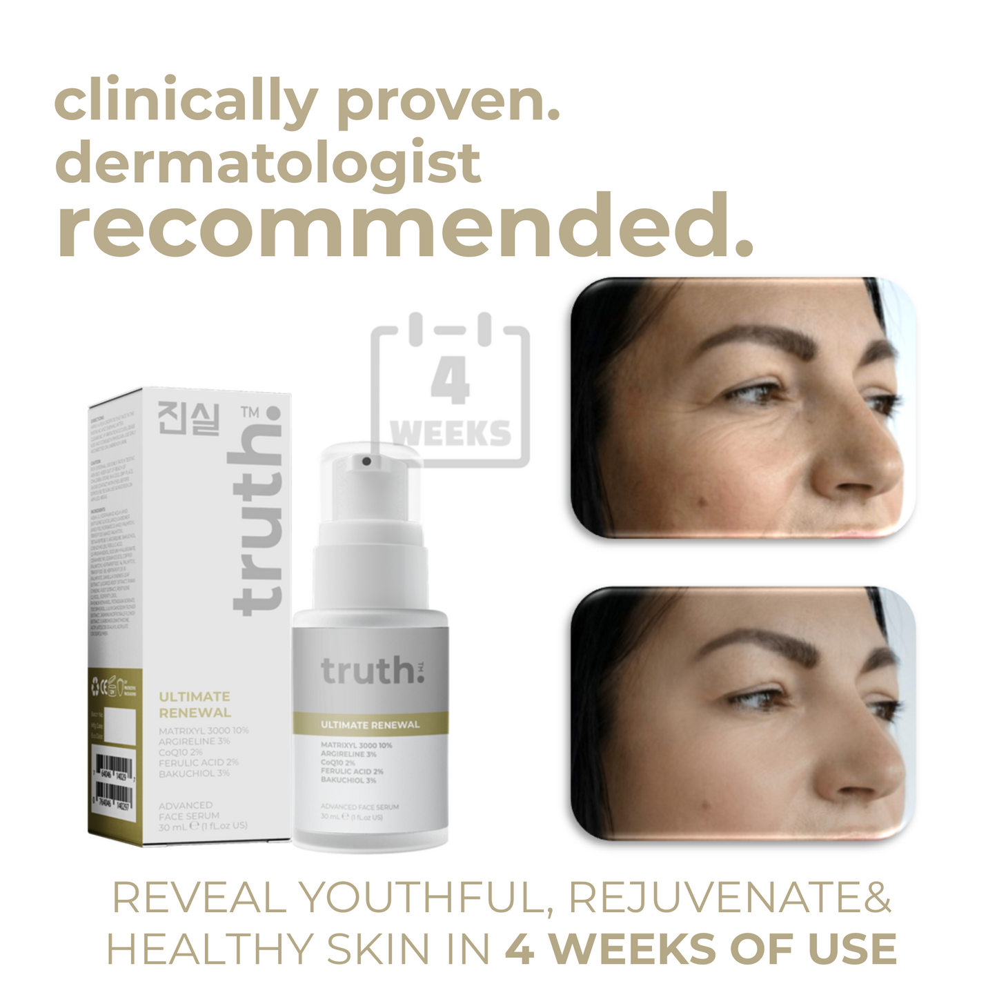 Truth Ultimate Renewal Advanced Face Serum - 30ml