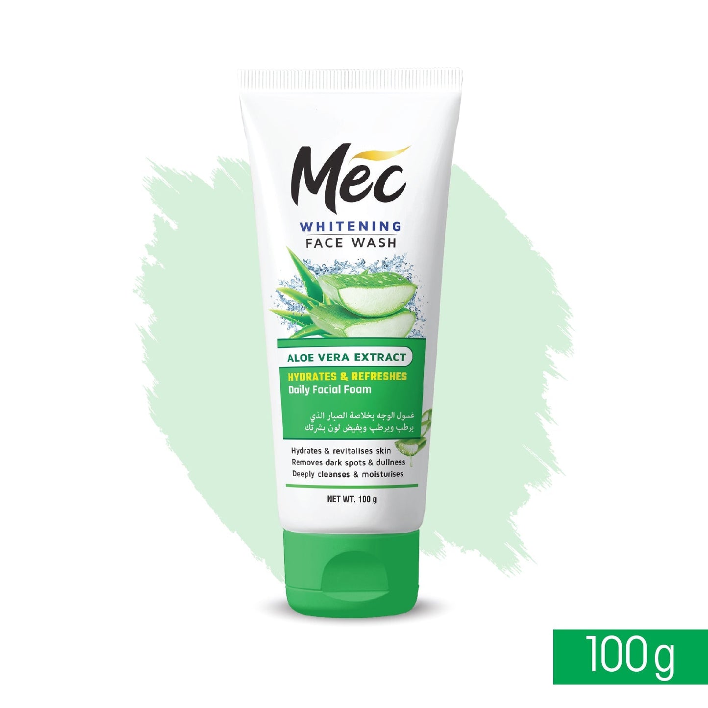 Mec Face Wash Aloe Vera Extract - 100g