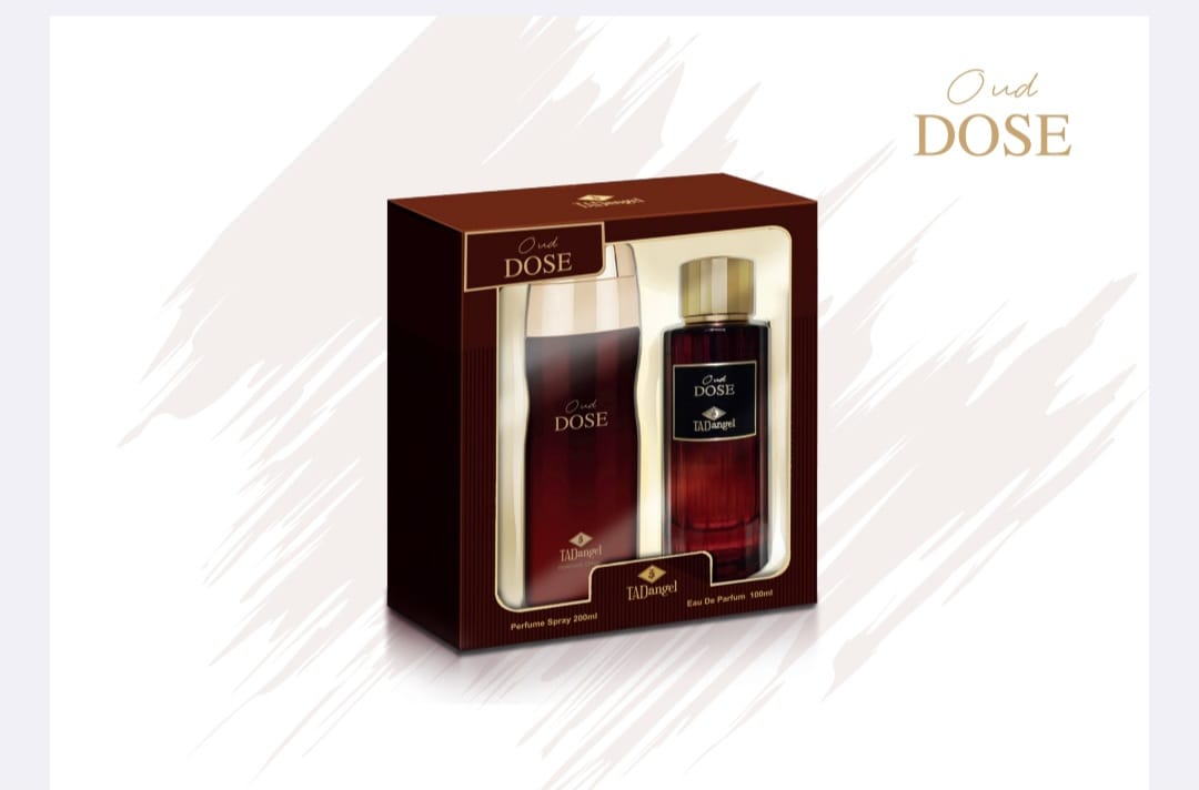 Tad Angel Oud Dose Edp 100ml / Deo Spray 200ml Gift Set