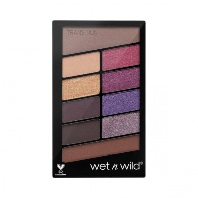 Wet n Wild Color Icon Eyeshadow 10 Pan Palette V.I.P Purple