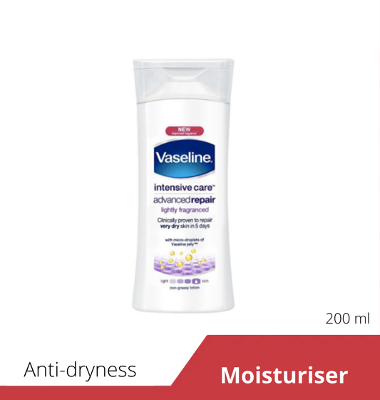 Vaseline Body Lotion Advanced Repair Lightly fragranced 200ml