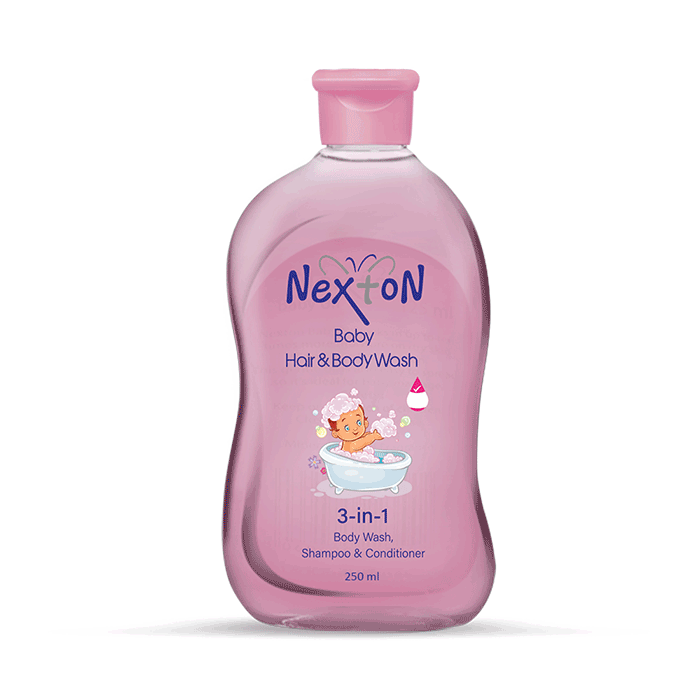 Nexton Baby Hair And Body Wash 3-In-1