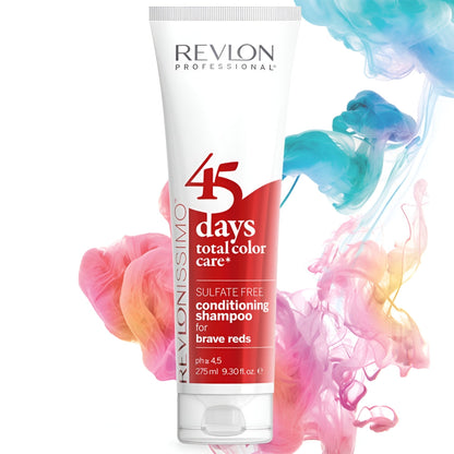 Revlon Professional Revlonissimo™ 45 Days Total Color Care Conditioning Shampoo - Brave Reds - 275ml