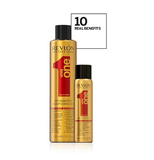 Revlon Professional UniqONE™ Dry Shampoo - "All-in-One" 10 Benefits Dry Shampoo - 75ml / 300ml