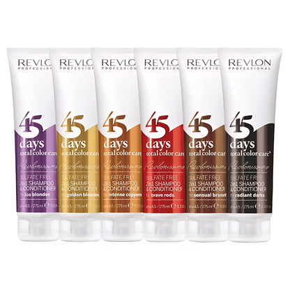 Revlon Professional Revlonissimo™ 45 Days Total Color Care Conditioning Shampoo - Sensual Brunettes - 275ml