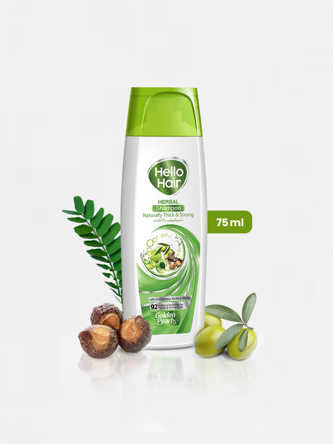 Golden Pearl Hello Hair - Herbal Shampoo - 75ml