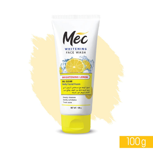 Mec Face Wash Brightening Lemon - 100g