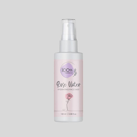 100% Wellness Co Rose Water Spray