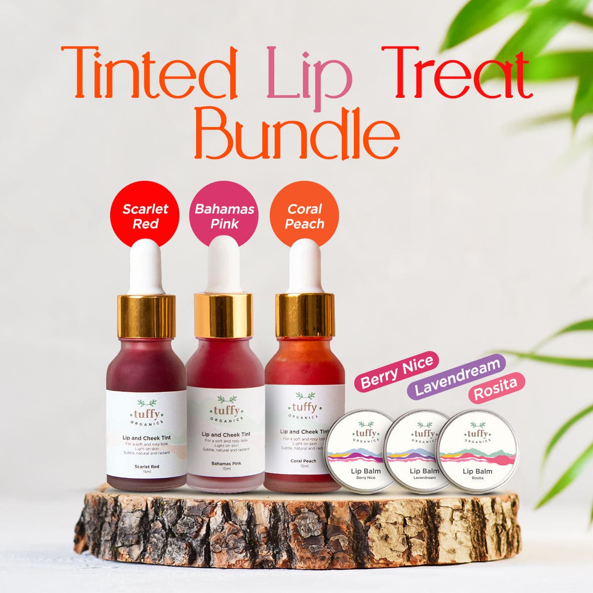 Tuffy Organics Tinted Lip Treat Bundle