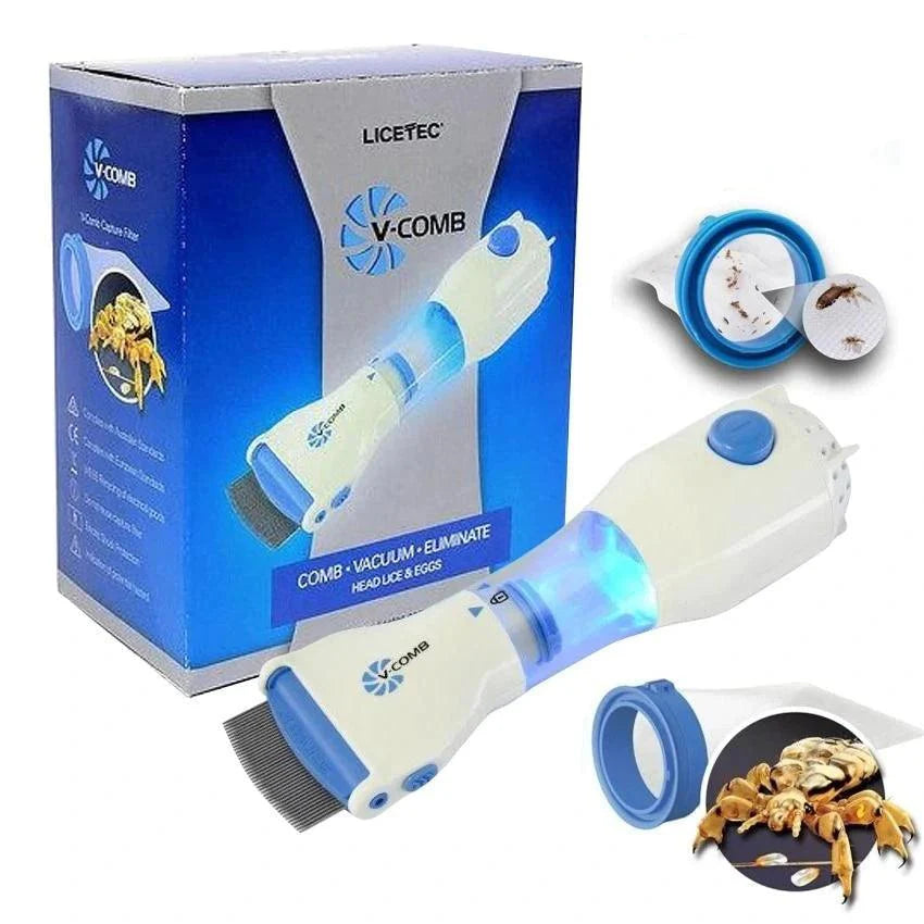 V Comb Electric Anti Lice Removal Machine